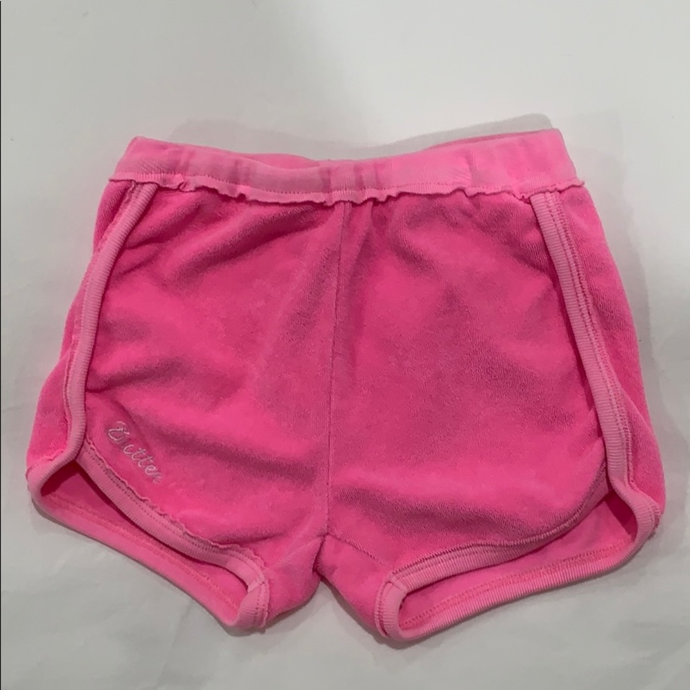 Pink Terry Butter Shorts 2T